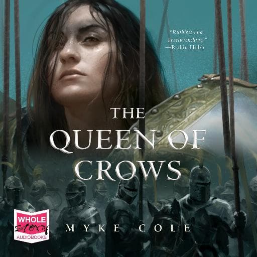 book cover for The Queen of Crows