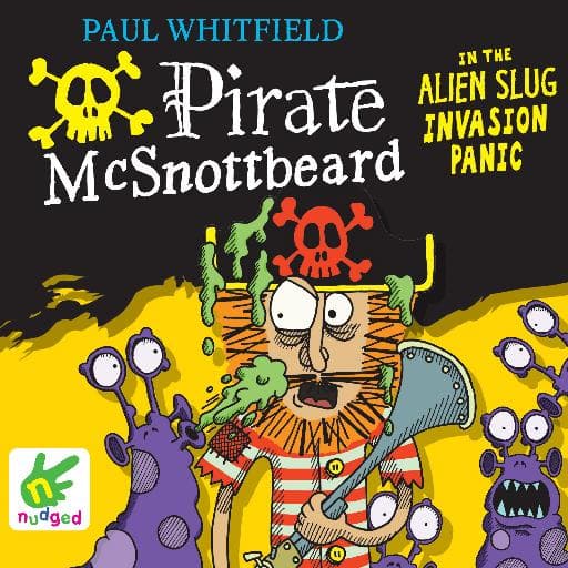 book cover for Pirate McSnottbeard in the Alien Slug Invasion Panic