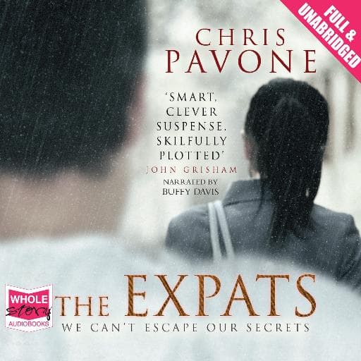 book cover for The Expats