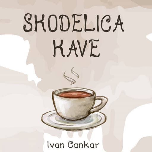 book cover for Skodelica kave