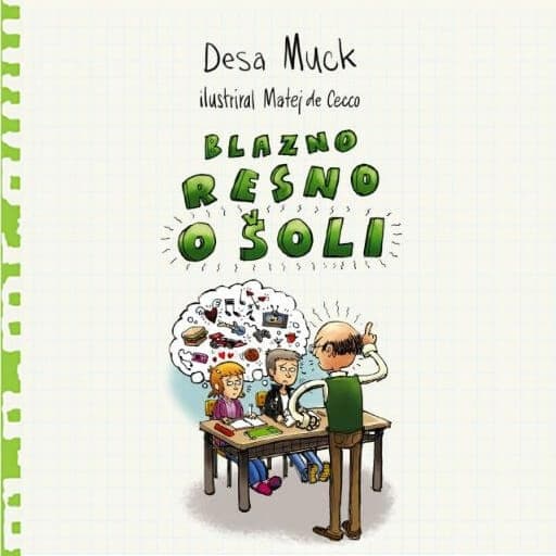 book cover for Blazno resno o šoli