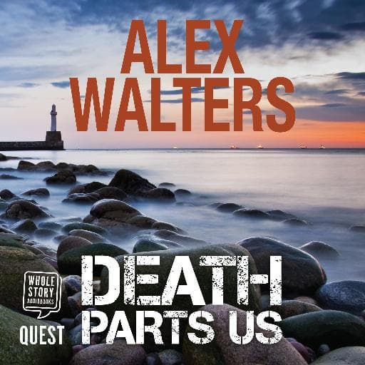 book cover for Death Parts Us: a serial killer thriller