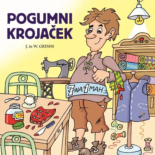 book cover for Pogumni krojaček