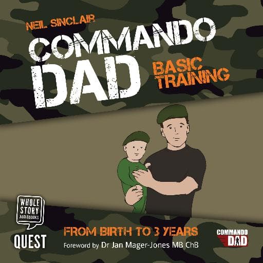 book cover for Commando Dad