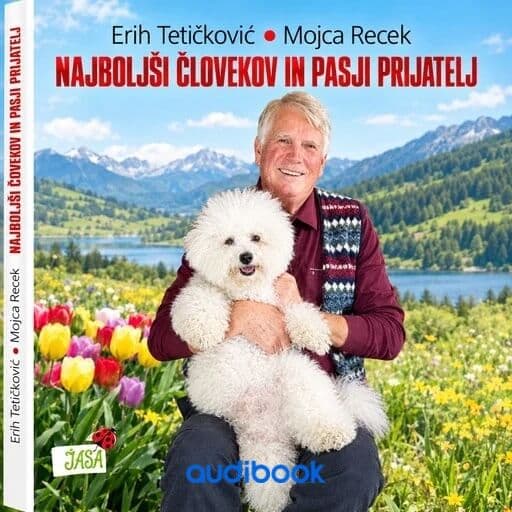 book cover for Najboljši človekov in pasji prijatelj
