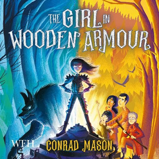 book cover for The Girl in Wooden Armour
