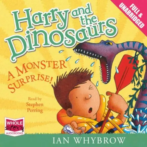 book cover for Harry and the Dinosaurs