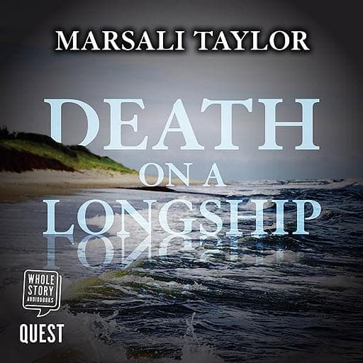book cover for Death on a Longship