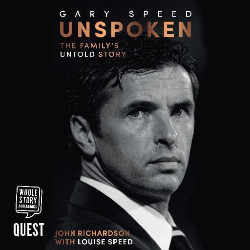 book cover for Gary Speed: Unspoken