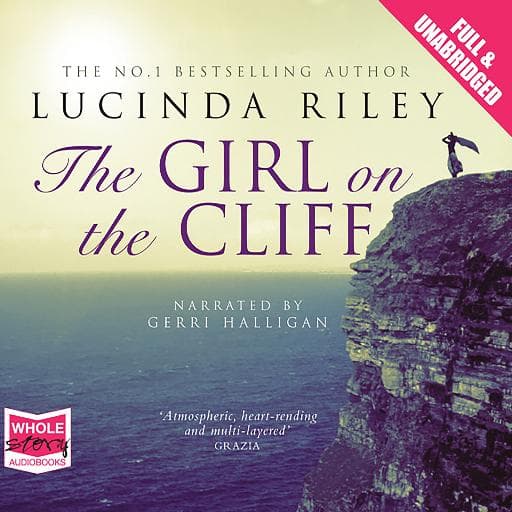 book cover for The Girl on the Cliff