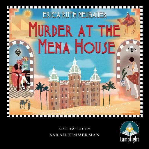 book cover for Murder at the Mena House