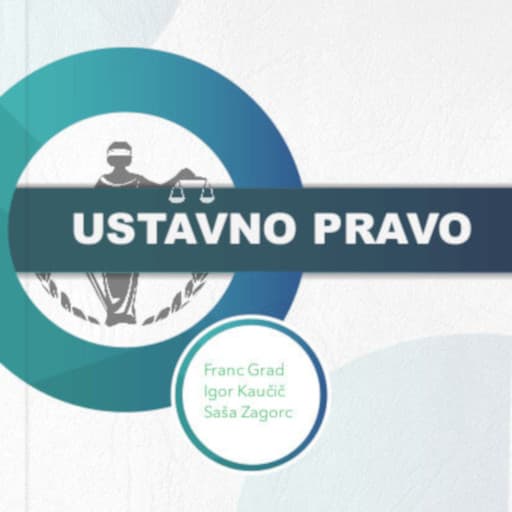 book cover for Ustavno Pravo