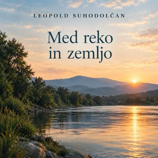 book cover for Med reko in zemljo