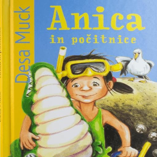 book cover for Anica in počitnice