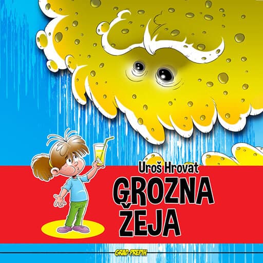 book cover for Grozna žeja