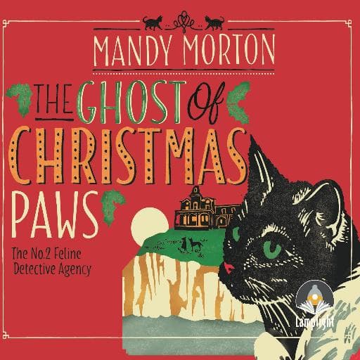 book cover for The Ghost of Christmas Paws