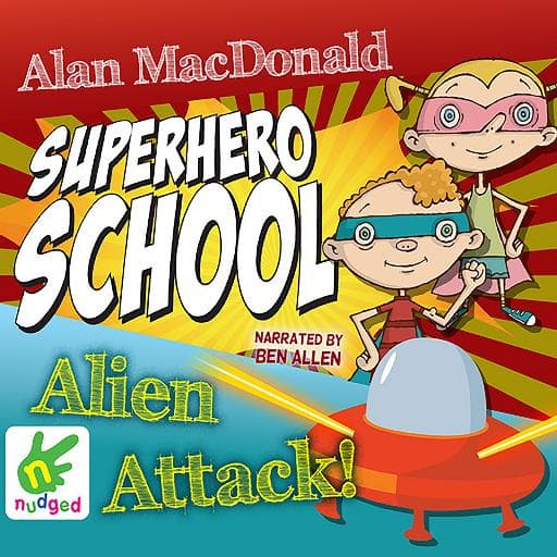book cover for Superhero School