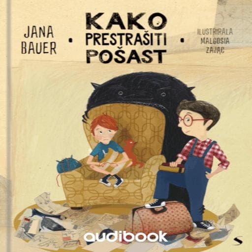 book cover for Kako prestrašiti pošast