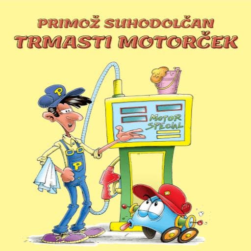 book cover for Trmasti motorček