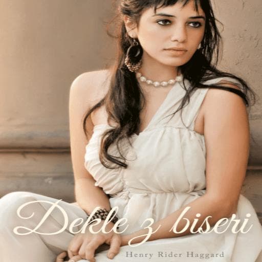 book cover for Dekle z biseri