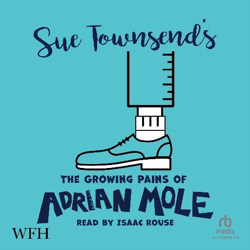 book cover for The Growing Pains of Adrian Mole