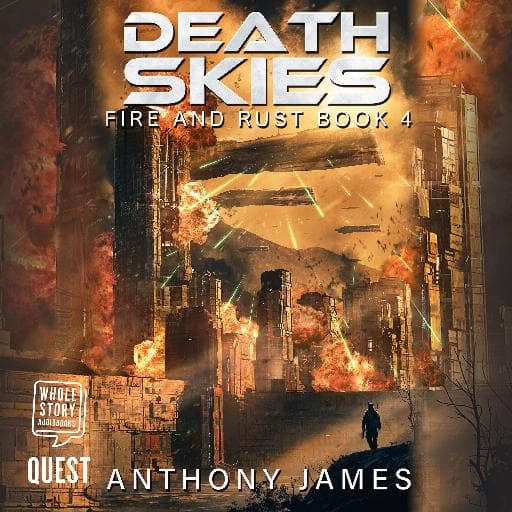 book cover for Death Skies