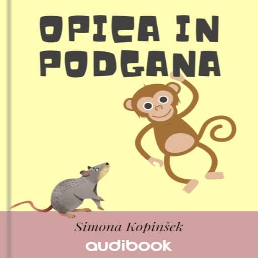 book cover for Opica in podgana