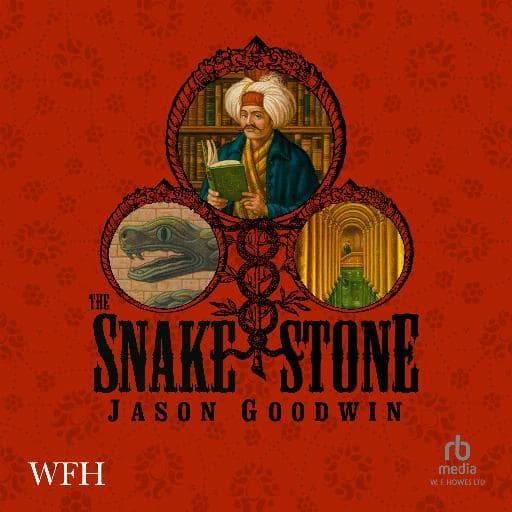 book cover for The Snake Stone