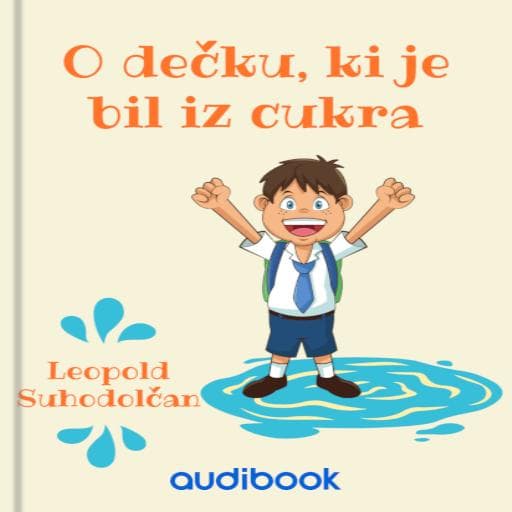 book cover for O dečku, ki je bil iz cukra