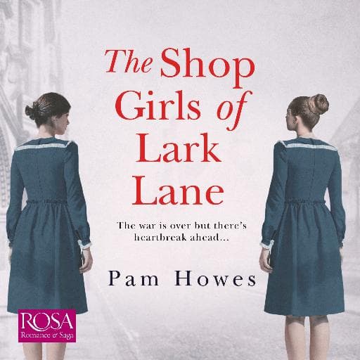 book cover for The Shop Girls of Lark Lane