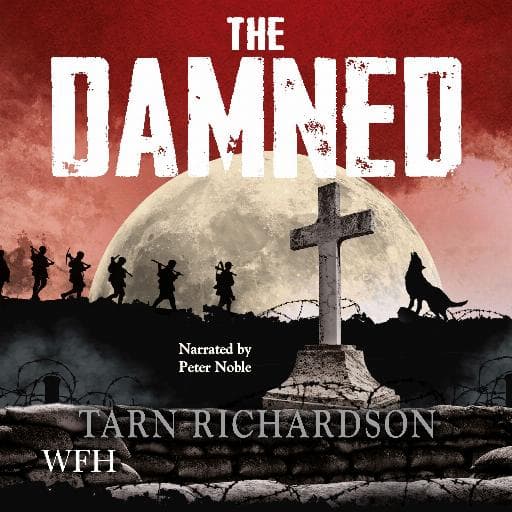 book cover for The Damned