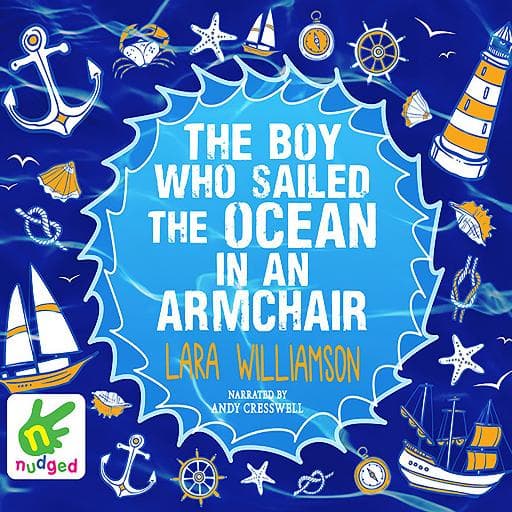 book cover for The Boy Who Sailed the Ocean in an Armchair