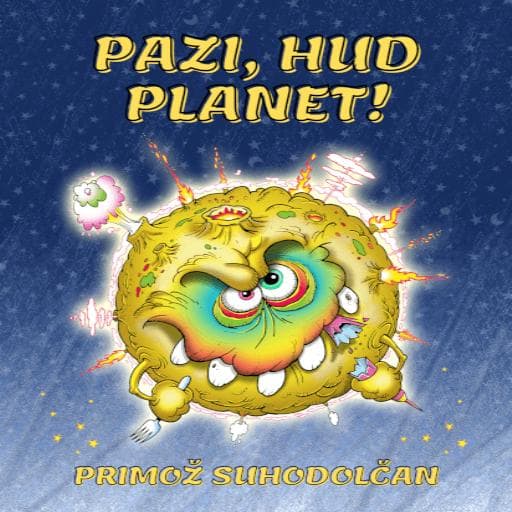 book cover for Pazi, hud planet!
