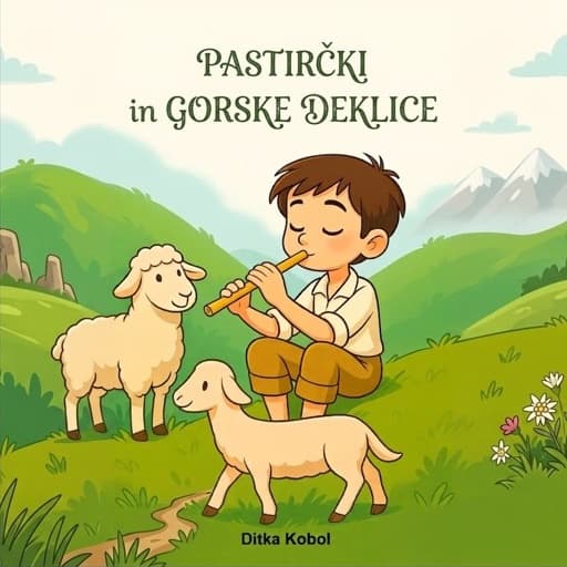 book cover for Pastirčki in goske deklice