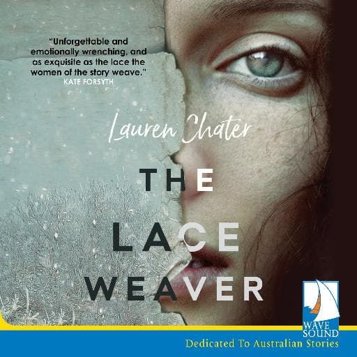 book cover for The Lace Weaver