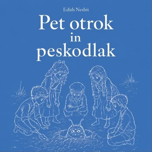 book cover for Pet otrok in Peskodlak