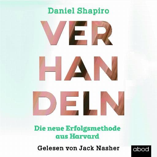 book cover for Verhandeln