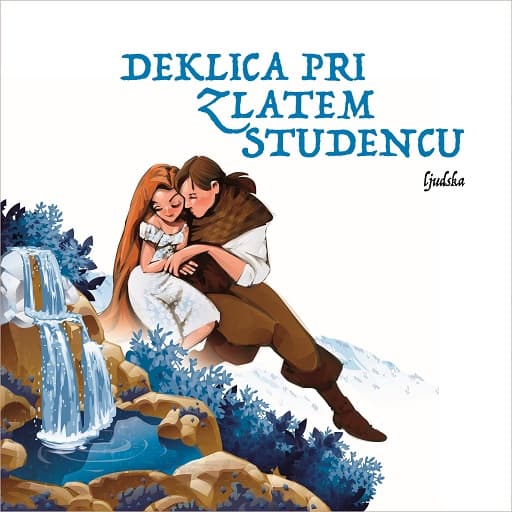 book cover for Deklica pri zlatem studencu