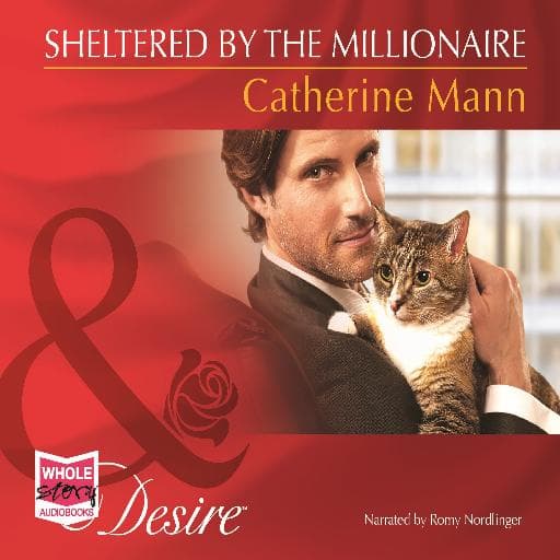 book cover for Sheltered by the Millionaire