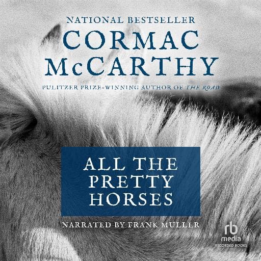 book cover for All the Pretty Horses