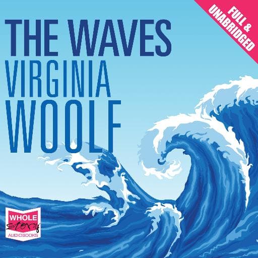 book cover for The Waves