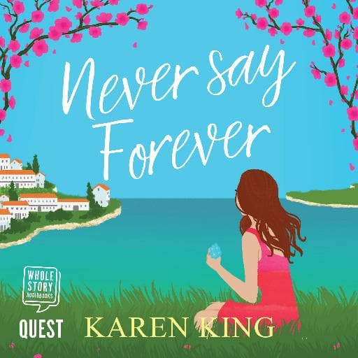 book cover for Never Say Forever