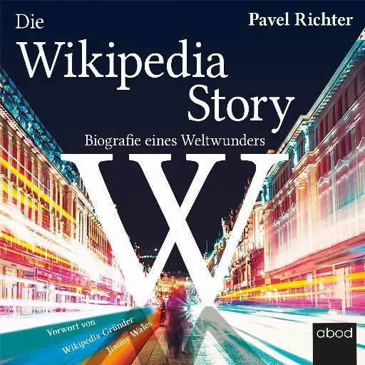 book cover for Die Wikipedia-Story