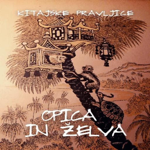 book cover for Opica in želva