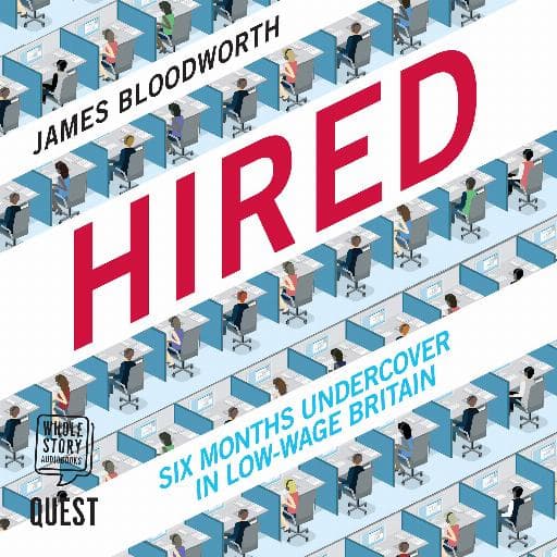 book cover for Hired