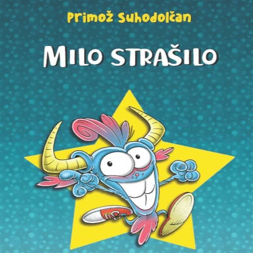 book cover for Milo strašilo  (zbirka pravljic)