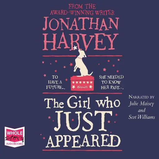 book cover for The Girl Who Just Appeared