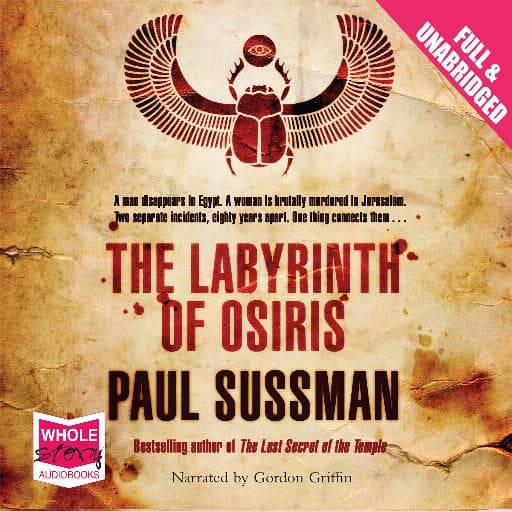 book cover for The Labyrinth of Osiris