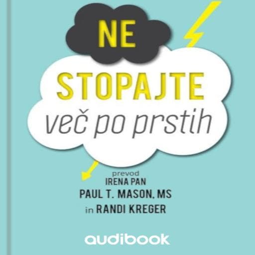 book cover for Ne stopajte več po prstih