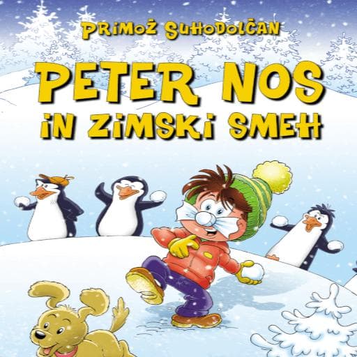 book cover for Peter Nos in zimski smeh